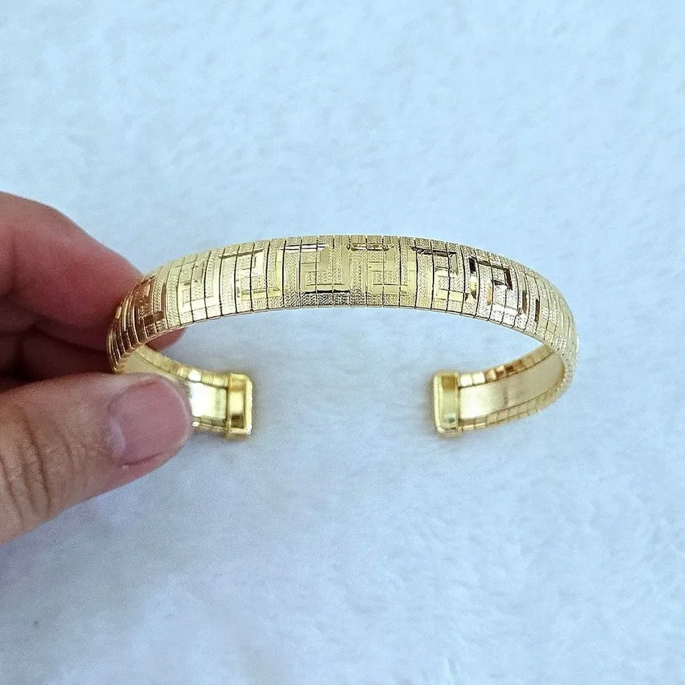 Mia Fiore Gold💛 Greek🇬🇷 Key🔑 Cuff Bracelet - NWT